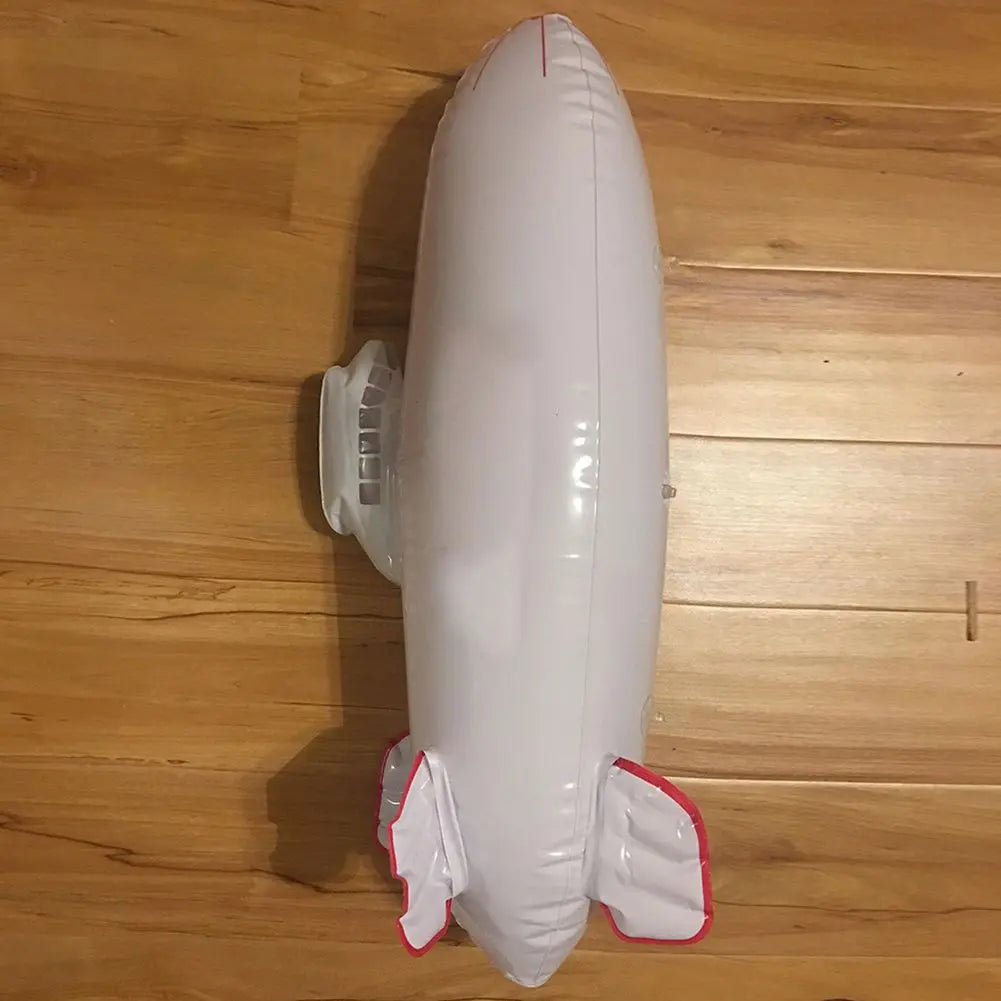 PVC Inflatable Airship Model Spaceship Toys for Kid Children Birthday Gift Inflatable Summer Outdoor Funny Toys