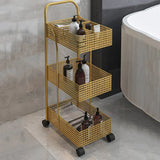 Utility Bathroom Cabinets Trolley Storage Bookcase Metal Basket Kitchen Trolley Wine Grocery Archivadores Restaurant Furiture