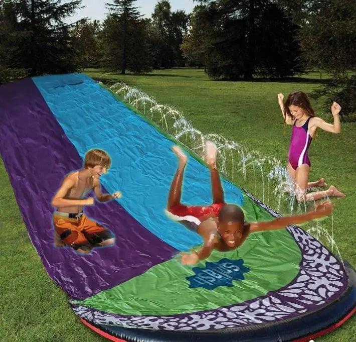 New Games Center Backyard Children Adult Toys Inflatable Water Slide Pools Children Kids Summer Gifts Backyard Outdoor Water Toy