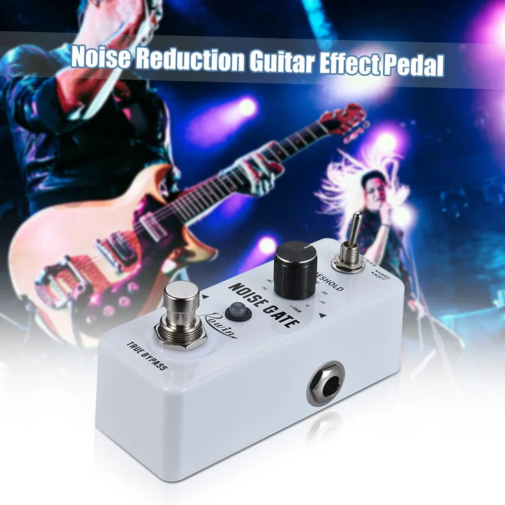 KKMOON Rowin Noise Gate Guitar Pedal Guitar Effect Pedals Noise Suppression Effects For Electric Guitar Hard Soft 2 Modes