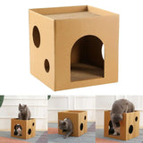 Cat Cardboard Box Wear-resistant Kitten Puppy Exercising Grinding Nail Scraper Mat Pet Accessories