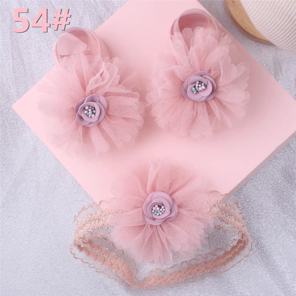 1 Set Cute Gift Bow Flowers Baby Girls Headband Socks Cartoon Animal Bow Newborn Girls Hair Band Kids Headwear Hair Accessories