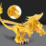 2023 MOC 18cm GodAzillas King Ghidorah Three Head Kidorah Golden Dragon Animals Model Action Figure Collection Monster Toy Kids