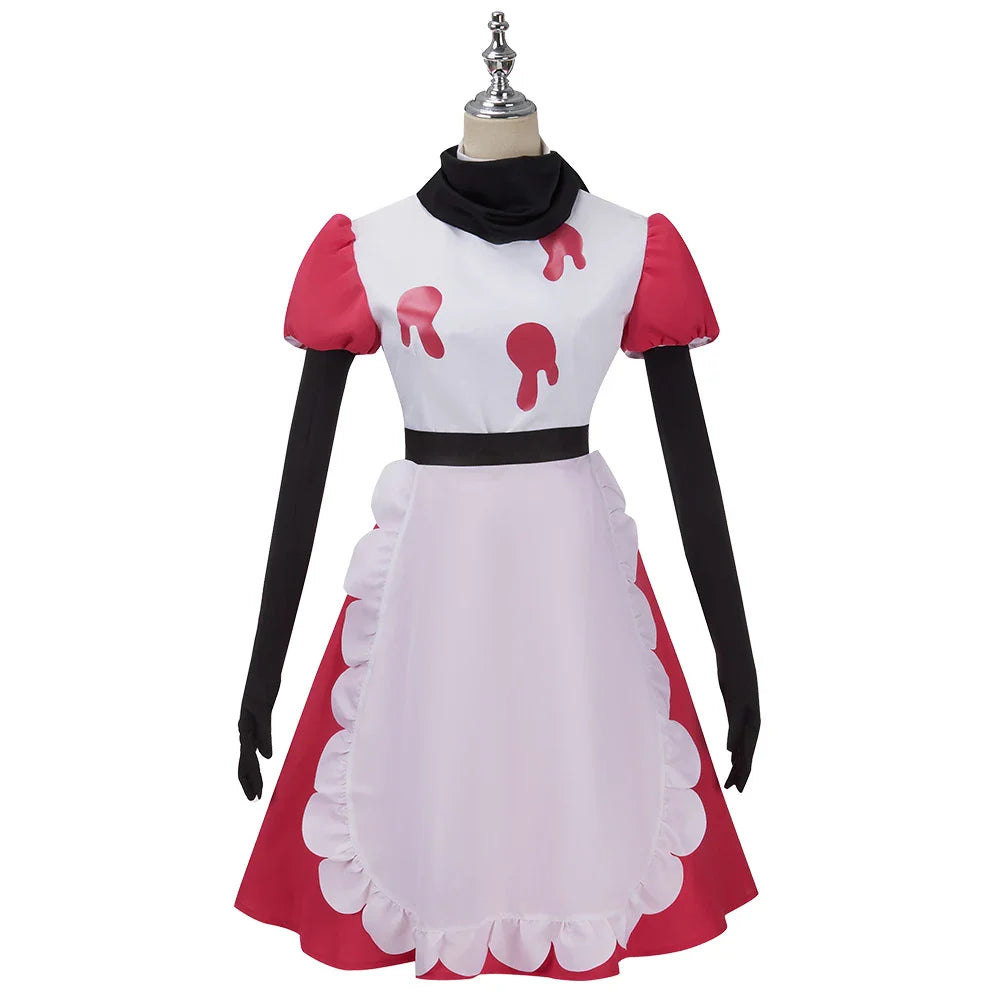 Anime Niffty Cosplay Costume Fancy Dress Outfits Halloween Carnival Party Women Maid Suit