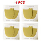 1/2/4PCS Rubber Glue on Heels Grip Pads Shoe Sole Repair Supply Kit Replacement - 3mm