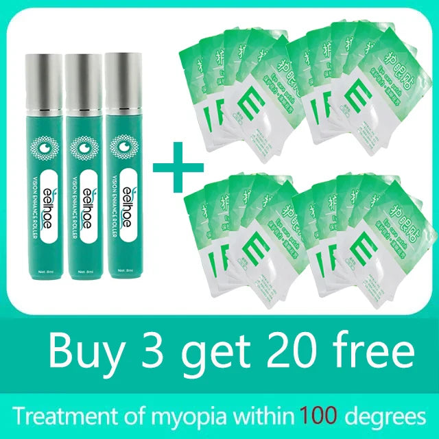 Rapid Treatment Myopia Eye Serum Relieve Vision Astigmatism Relieve Eye Fatigue Eliminate Dark Circles Bags Eye Care Essence