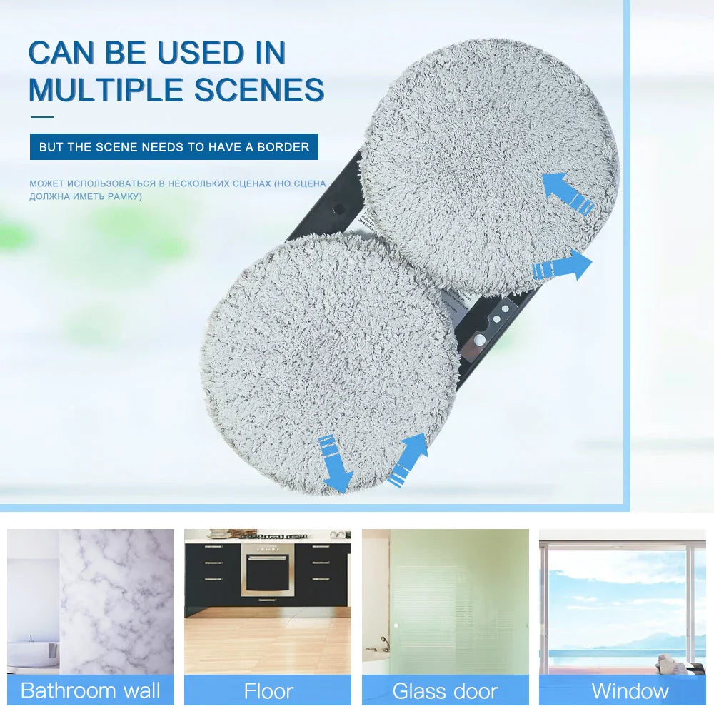 CHOVERY Vacuum cleaner Window Cleaning Robot Cleaning Cloth 6 pairs For Electric Window Cleaning Robot Vacuum cleaner Washer