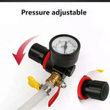 Universal Car Cooling System Water Tank Leakage Detector Radiator Pressure Tester Gauge Automotive Inspection Tools