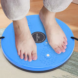 Aerobic Fitness Disc with Pull Rope Waist Slimming Plate Multifunction Weight Loss Aerobic Exercise Tool