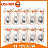 OSRAM H1 H4 H3 H7 12V Standard Lamp White Light Original Headlight Auto Fog Lamp 55W/100W 9003 HB2 Car Halogen Bulb (10 PCS)