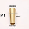 4PCS Pure Brass Covers Chair Cups Cabinet Covers Sofa Brass Tip Cap Furniture Tube Leg Protector Metal Legs Base GF48