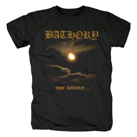 Bathory Black Metal Venom T Shirt Men Women Casual Fashion Hip Hop Streetwear Short Sleeve Plus Size T Shirt Unisex