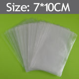 MNFT 500Pcs/lot 7*15cm PVA Water Soluble Bags For Carp Fishing Bait Casting New Fishing Accessories 7*10cm & 7*19cm