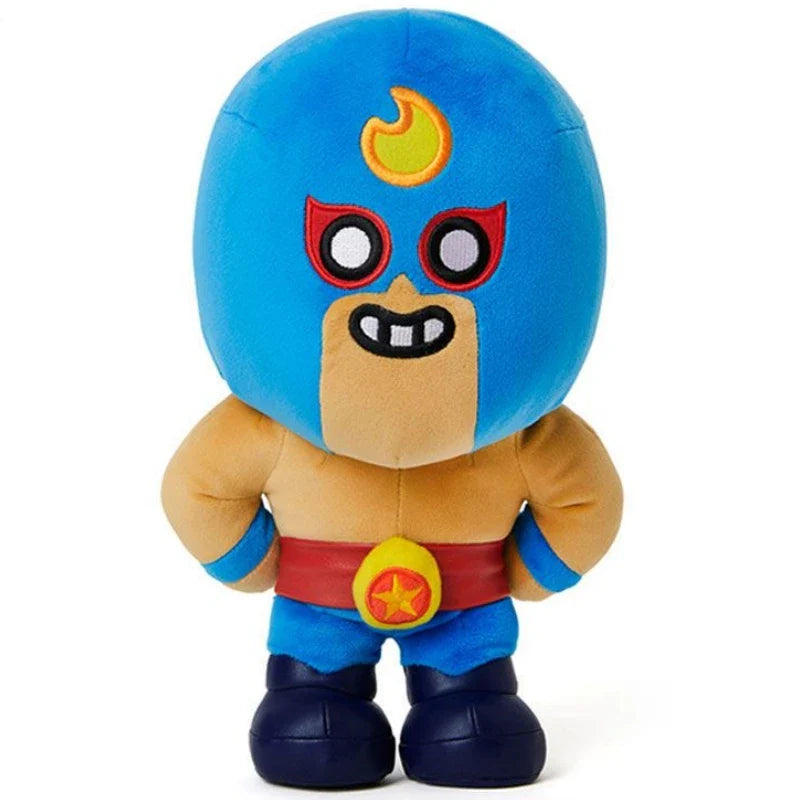 Coc 25cm Plush Toy Supercell Leon Spike  Cotton Pillow Dolls Game Characters Game Peripherals Gift For Children Clash Of Clans