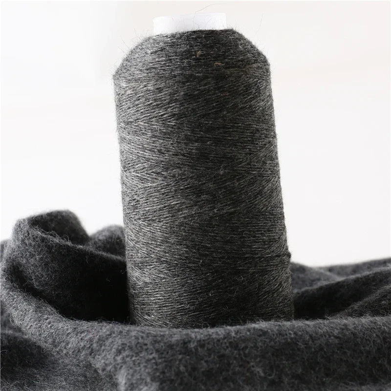 high-quality Fine Cashmere Yarn Crochet Wool Line for knitting Thread Genuine Hand-knit pure Cashmere Woven Yarn Soft Warm 400g