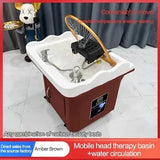 Comfort Move Shampo Chair Station Comfort Water Circulation Head Spa Hair Wash Bed Shampouineuse Salon Furniture MQ50SC