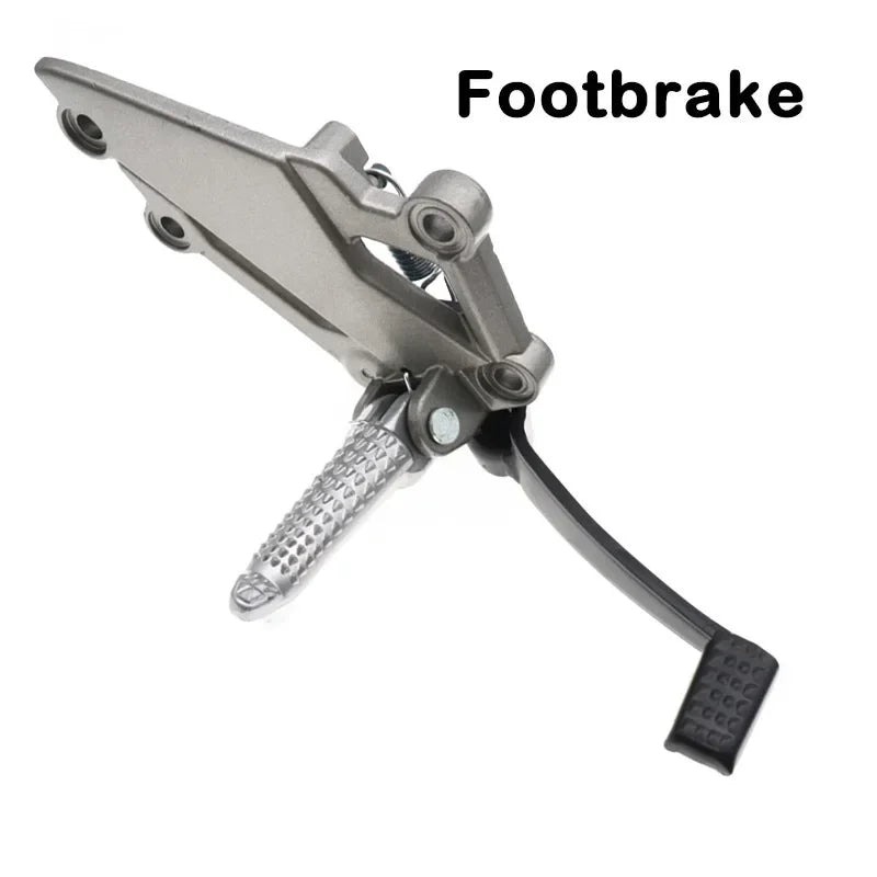 Motorcycle Left Or Right Rear Foot Peg Brake Pedal Footrest Bracket For KAWASAKI VERSYS 250/300 NINJA EX250R Z250 Z300