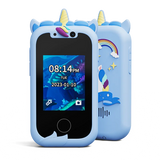 Kids Smart Phone Toys for Girls Unicorns Gifts 2.8 inch Touchscreen Dual Camera Music Player Learn Toys Christmas Birthday Gifts