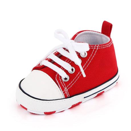 Baby Canvas Classic Sneakers Newborn Print Star Sports Baby Boys Girls First Walkers Shoes Infant Toddler Anti-slip Baby Shoes