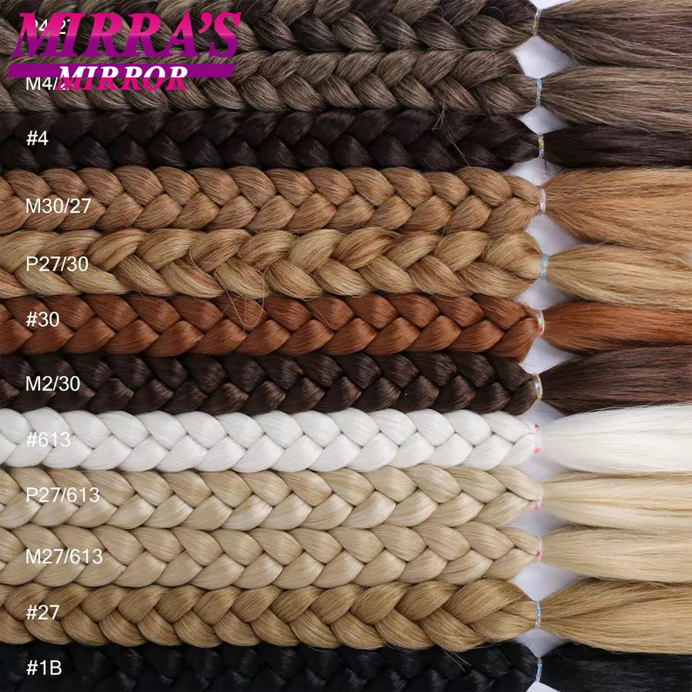 28 Inch Long DIY Braided Ponytail Extension with Hair Tie Straight Wrap Around Hair Extensions Ponytail Synthetic Hairpiece 100G