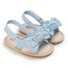 Girls' sandals Bowknot pearl sandals Children's sandals Toddler walking shoes