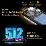 [World Premiere] Blackview BL8000 5G Rugged Smartphone 6.78" 2.4K FHD+ 120Hz Display 24GB 512GB Mobile Phone 50MP 8800mAh 33W