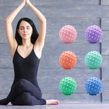 Silica Gel Yoga Single Ball Floating Point Design Acupoint Relaxation Massage Fascia Muscle Fitness Meridian Hand Relieve Pain 