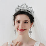 Rhinestone Tiaras and Crowns Crystal Bridal Wedding Hair Jewelry for Women Hair Accessories Party Bride Headpiece Bridesmaid