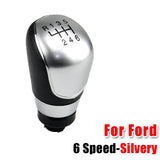 5 6 Speed MT Gear Shift Knob Shifter Lever Gaiter Boot Cover For Ford Focus 2 Mondeo MK2 2004-2011