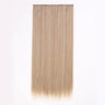 Synthetic Clip in Hair Extensions 6 Pcs/Set 16 Clips Long Straight Hairpieces Clip On Hair Extension for Women Blonde