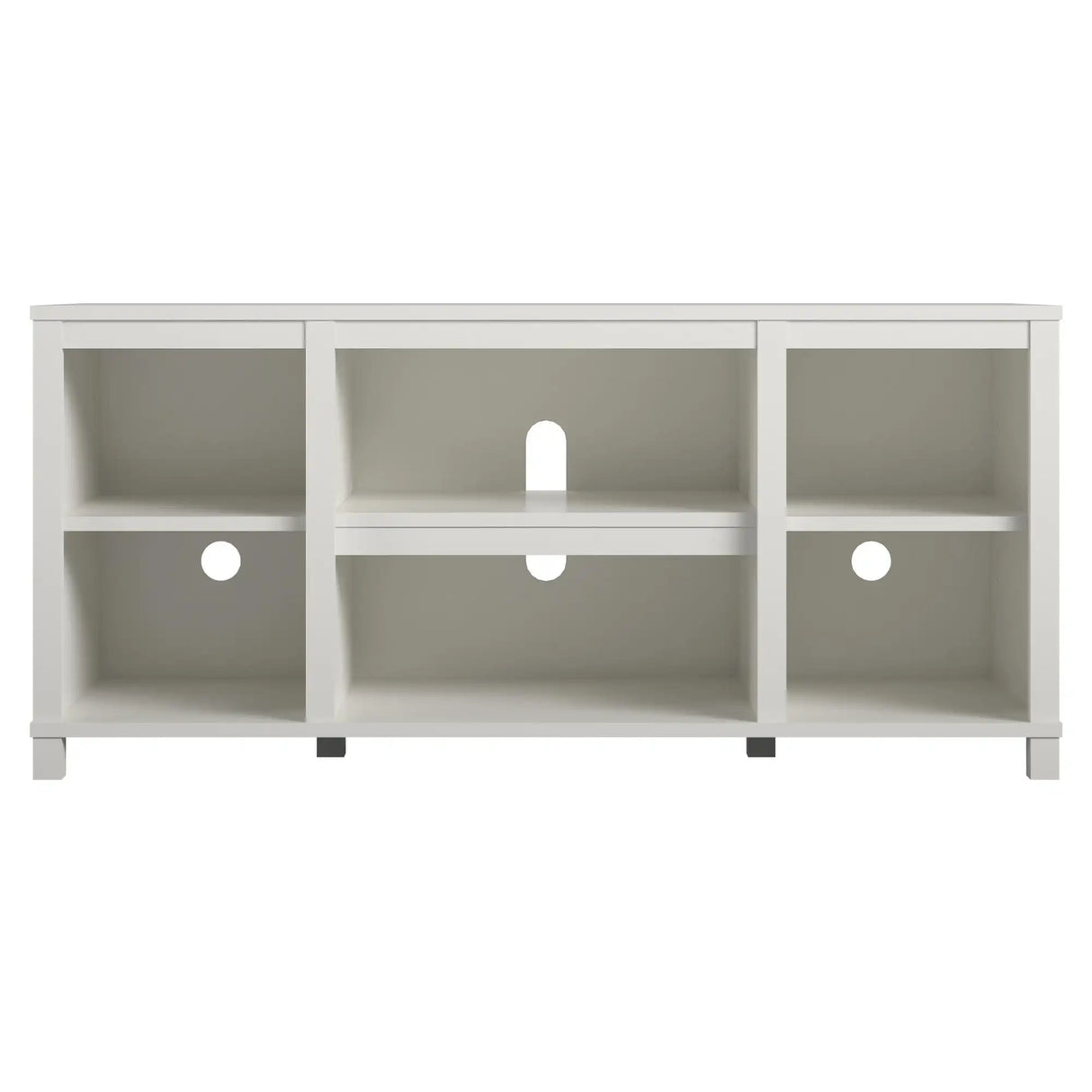 Parsons TV Stand for s up to 50", White Farmhouse   Entertainment Center Media Console Living room