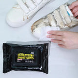 Fast Cleaning Shoe Wipes Disposable Shoe Wet Wipes Cleaner Portable White Shoe Sneaker Cleaners Shoe Polishing & Cleaning Tools