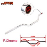 Motorcycle 22mm 7/8" Or 25mm 1" Handlebar Chrome Retro Drag Handle Z Bar For Harley Sportster 1200 883 Touring Chopper Bobber