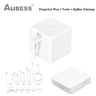 AUBESS Tuya Zigbee Fingerbot Plus Smart Switch Button Pusher Smart Home Timer Smart Life Voice Control Alexa Google Home Alice