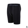 New Male Fitness Quick-Drying Tight Shorts Elastic Compression Leggings Training Pants Men Running Shorts Comfort Black Gray