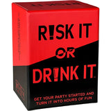 Risk It Or Drink It Fun Party Game For College Card Game Drinking Game Pregame Night Hilarious Dares Challenges  Questions Adult