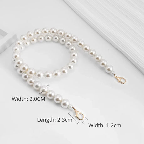 Pearl Chain Accessories Small Fragrant Wind Bag Messenger Shoulder Strap Diy Transformation Replacement Bag Chain Single Buy