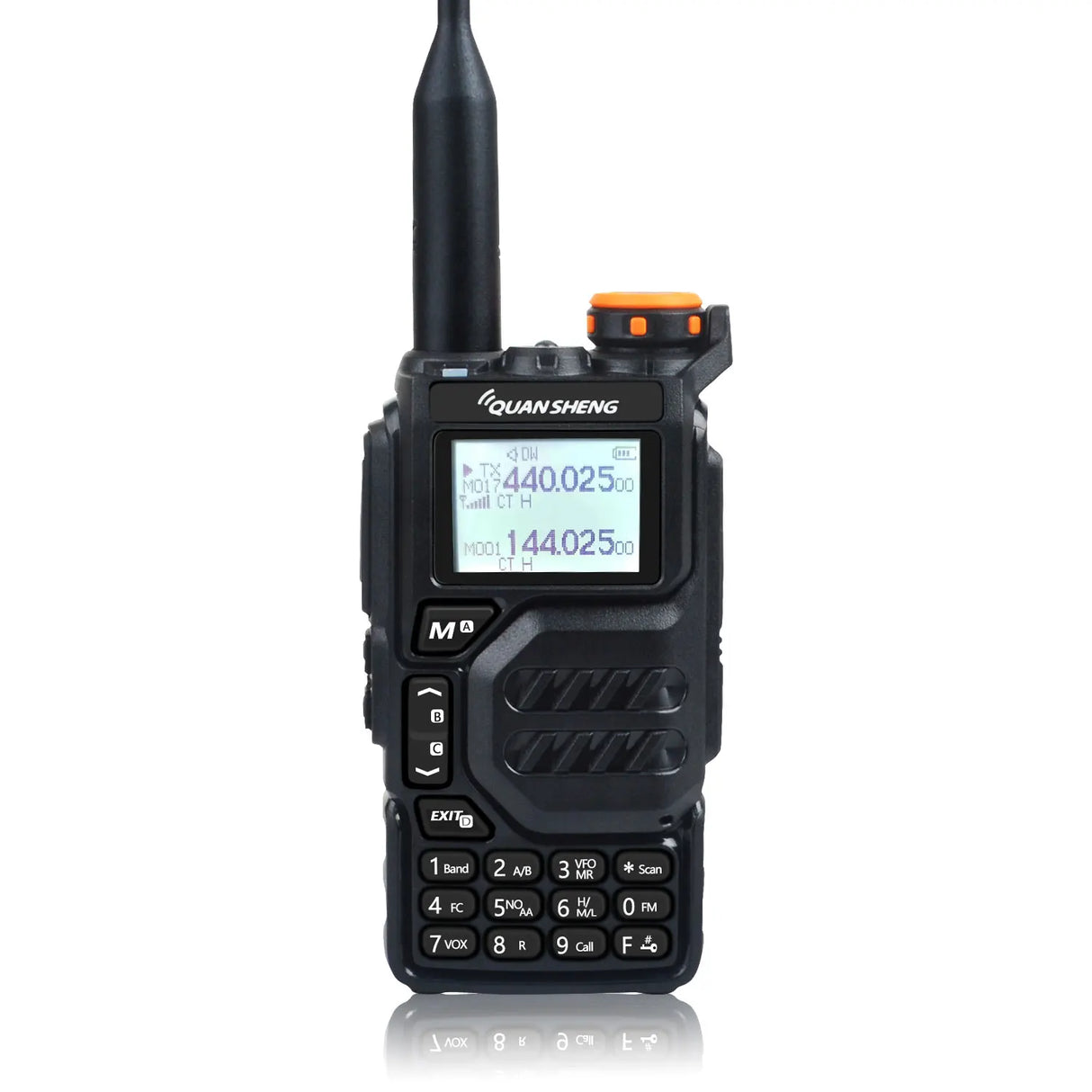 50-600MHz RX Walkie Talkie UV-K5 Quansheng VHFUHF 136-174MHz 400-470MHz RX TX Both DTMF VOX FM Air Band Wireless Freq Copy Radio