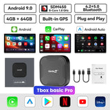 2024 Carlinkit Ai Box Android Wireless Carplay Online Update WIFI 64G LTE Auto Connect For Netflix IPTV Car Intelligent Systems