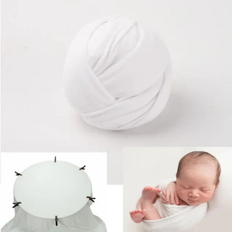 Stretch Wrap Newborn Photography Props Accessories Baby Boy Girl Soft Elastic WrapsBlanket Multi-Colors Swaddlings