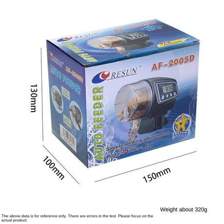 Fish tank aquarium feeder RESUN ornamental fish automatic feeder 2003 2005D aquarium feed feeder AF2009D