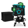 Laser Level 12 Lines 3D Self-Leveling 360 Horizontal And Vertical Cross Super Powerful Green Laser Beam Line