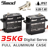 9imod DS35MG 35kg Waterproof Servo 180°/270° Full Aluminum Case Stainless Steel Gear High Torque for 1/8 1/10 RC Car