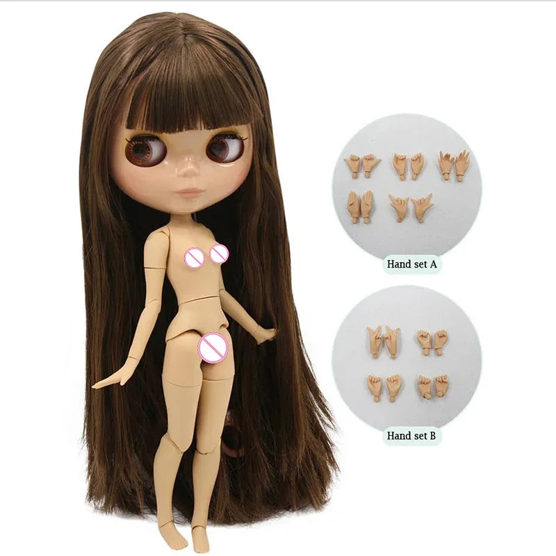 ICY DBS Blyth Doll Customized Joint 30cm Suitable For Dress Up By Yourself DIY Change 1/6 BJD Toy