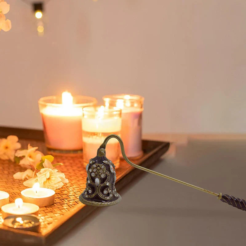 Vintage Candle Extinguishing Mask Aromatherapy Candle Tool Cover Candle Holder Household Products Core Extinguisher Spot