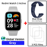 Global Version Xiaomi Redmi Watch 3 Active 1.83" Display 5ATM Waterproof Bluetooth Phone Call 100+ Sport Modes New Arrivals