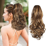 Ponytail Extension Wavy Curly Ponytail Hair Extension Synthetic Hair Extensions Ponytail Drawstring Hairpieces for Women