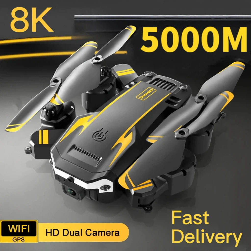 KOHR New G6 Aerial Drone 8K S6 HD Camera GPS Obstacle Avoidance Q6 RC Helicopter FPV WIFI Professional Foldable Quadcopter Toy