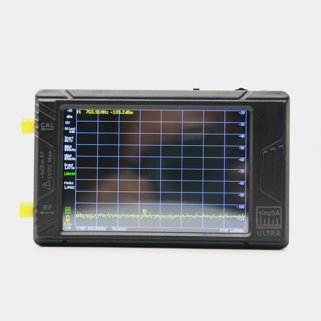 New item Hand held tiny Spectrum analyzer TinySA ULTRA 4" display with battery