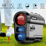 Promotional Laser Golf Rangefinder USB Rechargeable with Slope Compensation For Lasser Golfer Range Finder Hunting Monocular